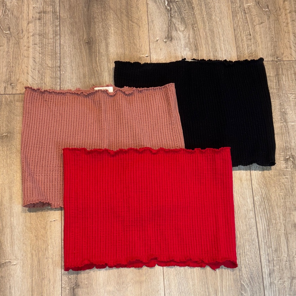 Bozzolo Cropped Tube Top Bundle
